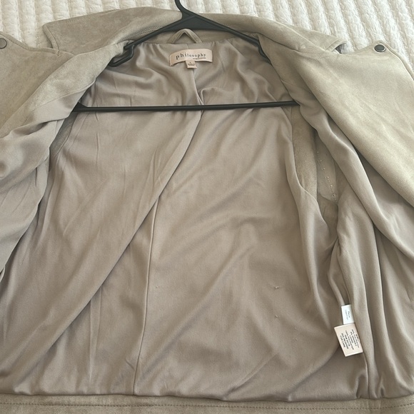 NWOT Philosophy Tan Vest 🫧 - Picture 5 of 6